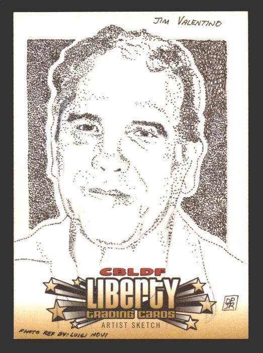 2011 Cryptozoic CBLDF Liberty Artist Sketch Card by Don Pedicini Jr - TvMovieCards.com