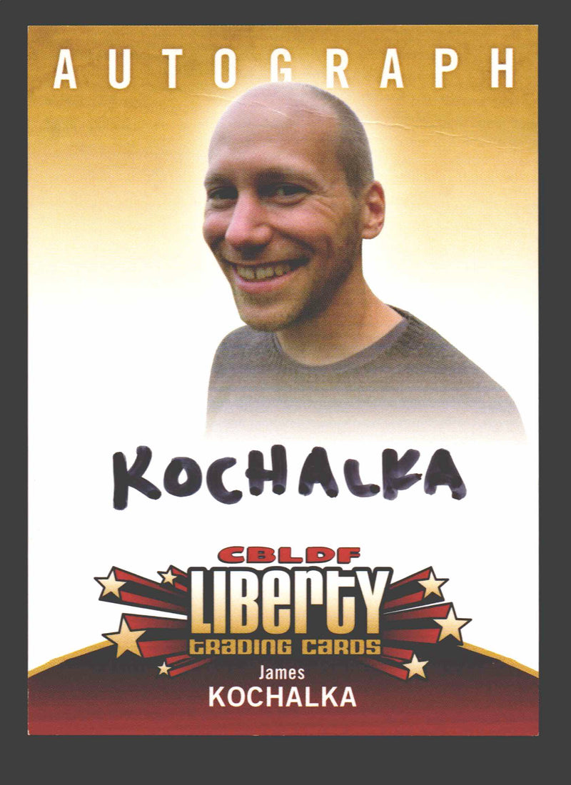 2011 Cryptozoic CBLDF Liberty Artist James Kochalka Autograph Card - TvMovieCards.com
