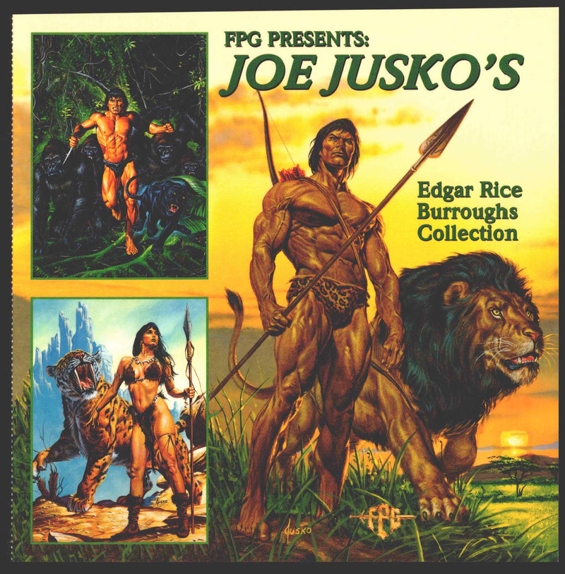 1994 Joe Jusko's Edgar Rice Burroughs Collection Oversized Promo Trading Card FP - TvMovieCards.com