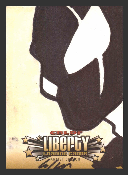 2011 CBLDF Comic Book Legal Defense Fund Liberty Artist Sketch Trading Card   - TvMovieCards.com