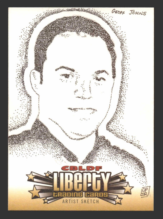 2011 Cryptozoic CBLDF Liberty Artist Sketch Card by Don Pedicini Jr - TvMovieCards.com
