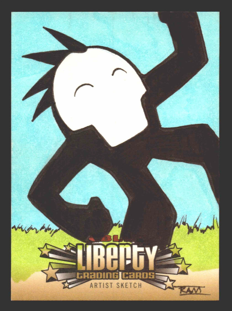 2011 CBLDF Liberty Artist Sketch Trading Card by Rich Molinelli RAM - TvMovieCards.com
