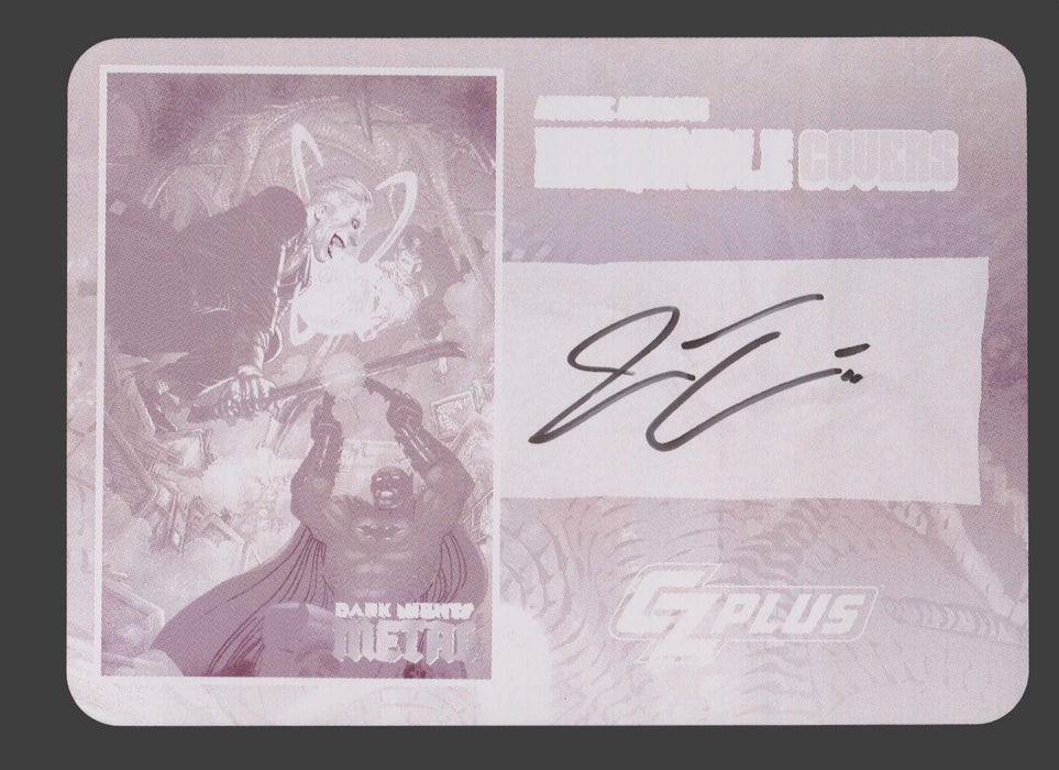 2024 CZX Dark Nights Metal Printing Plate Autograph Card James Tynion IV TC-JTIV2