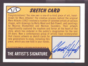 2012 Mars Attacks Heritage Artist Autograph Sketch Trading Card 1/1 Charles Hall - TvMovieCards.com