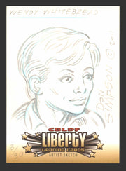 2011 Cryptozoic CBLDF Liberty Artist Sketch Trading Card by Don Simpson   - TvMovieCards.com