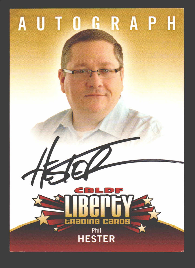 2011 Cryptozoic CBLDF Liberty Artist Phil Hester Autograph Card - TvMovieCards.com