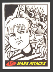 2012 Mars Attacks Heritage Artist Autograph Sketch Trading Card 1/1 - TvMovieCards.com
