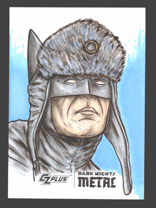 2024 CZX Dark Nights Metal Artist Sketch Trading Card by Nicholas Baltra - TvMovieCards.com