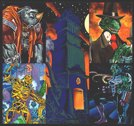 1994 Tekno Comix 2-sided Promo Preview Card Teknophage Primaster Mr Hero   - TvMovieCards.com