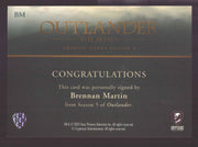 Outlander Season 5 Brennan Martin as Wendigo Donner BM Autograph Card - TvMovieCards.com
