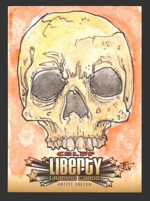 2011 CBLDF Comic Book Legal Defense Fund Liberty Artist Sketch Trading Card - TvMovieCards.com