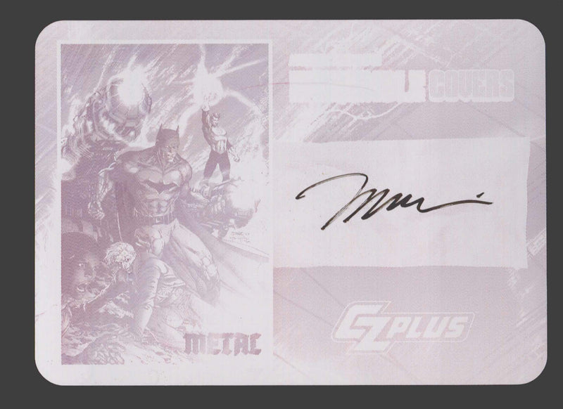 2024 CZX Dark Nights Metal Magenta Printing Plate Autograph Card Jim Lee TC-JL - TvMovieCards.com
