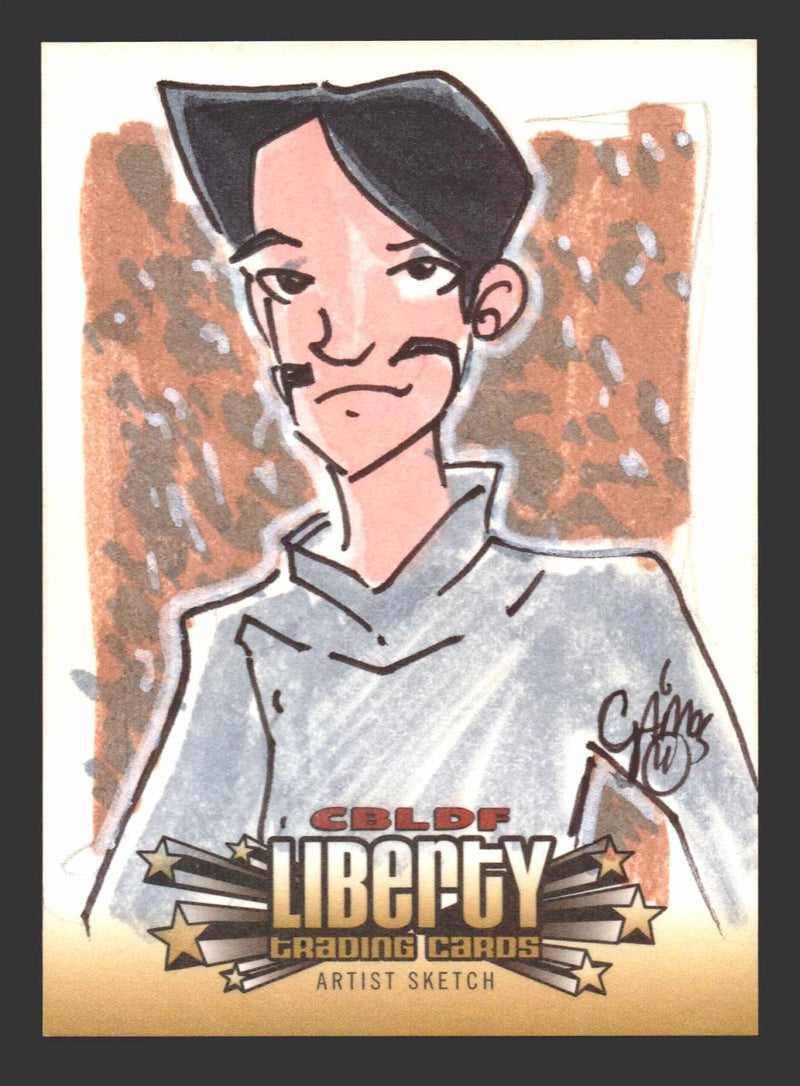2011 CBLDF Comic Book Legal Defense Fund Liberty Artist Sketch Trading Card   - TvMovieCards.com
