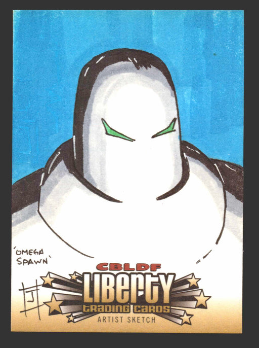 2011 CBLDF Comic Book Legal Defense Fund Liberty Artist Sketch Trading Card - TvMovieCards.com