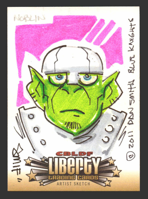 2011 Cryptozoic CBLDF Liberty Artist Sketch Trading Card by Dan Smith - TvMovieCards.com
