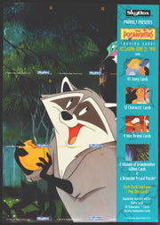 1994 Pocahontas Uncut 9 Card Panel Promo Sheet Skybox Trading Card #1-9   - TvMovieCards.com