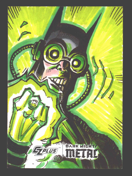 2024 CZX Dark Nights Metal Artist Sketch Trading Card by Lee Horton - TvMovieCards.com