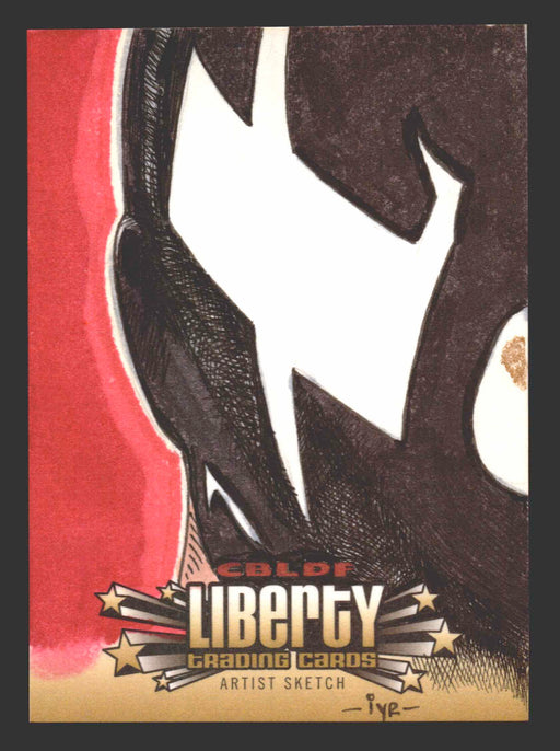 2011 CBLDF Comic Book Legal Defense Fund Liberty Artist Sketch Trading Card - TvMovieCards.com