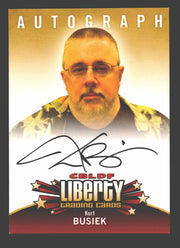 2011 Cryptozoic CBLDF Liberty Artist Burt Busiek Autograph Card - TvMovieCards.com