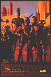 1994 Star Wars Mastervisions Oversized Promo Trading Card Sheet 7x10 Topps   - TvMovieCards.com