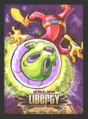 2011 Cryptozoic CBLDF Liberty Artist Sketch Card by Dan Gorman   - TvMovieCards.com