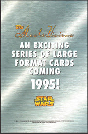 1994 Star Wars Mastervisions Oversized Promo Trading Card Sheet 7x10 Topps   - TvMovieCards.com