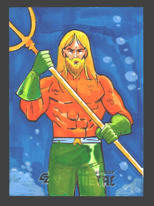 2024 CZX Dark Nights Metal Artist Sketch Trading Card by J.P. Vilchis - TvMovieCards.com