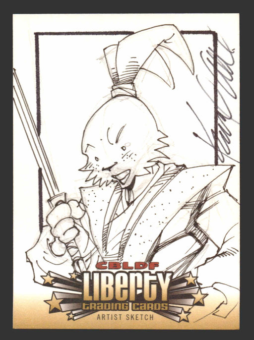 2011 CBLDF Comic Book Legal Defense Fund Liberty Artist Sketch Trading Card - TvMovieCards.com