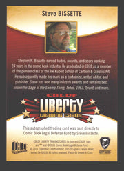 2011 Cryptozoic CBLDF Liberty Artist Steve Bissette Autograph Card - TvMovieCards.com