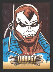 2011 Cryptozoic CBLDF Liberty Artist Sketch Trading Card by Mickey Clausen MAC   - TvMovieCards.com