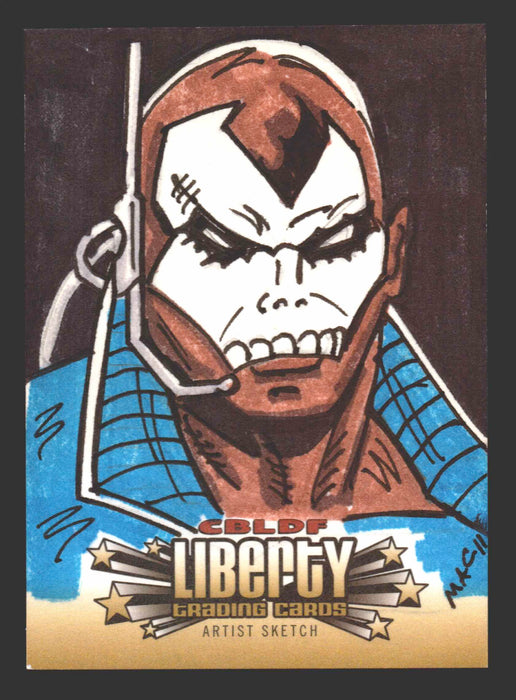 2011 Cryptozoic CBLDF Liberty Artist Sketch Trading Card by Mickey Clausen MAC   - TvMovieCards.com