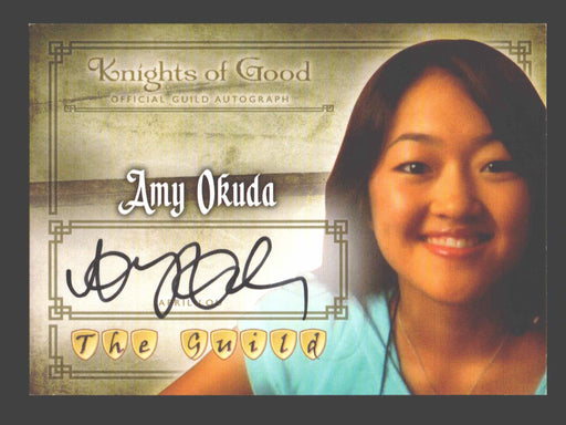 2012 The Guild Seasons 1-3 Amy Okuda as April Lou Autograph Card A10 Cryptozoic - TvMovieCards.com