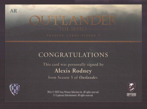 Outlander Season 5 Alexis Rodney as Tebbe AR Autograph Card - TvMovieCards.com