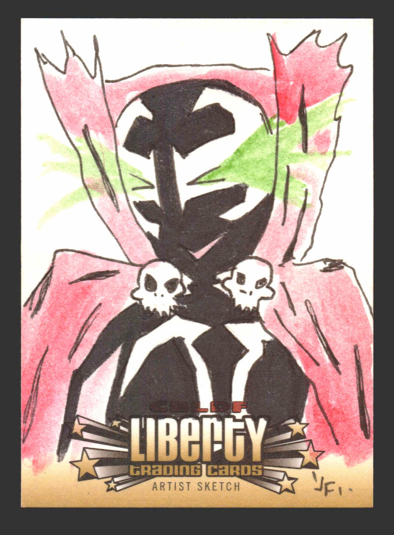 2011 Cryptozoic CBLDF Liberty Artist Sketch Card by Jerry Fleming   - TvMovieCards.com