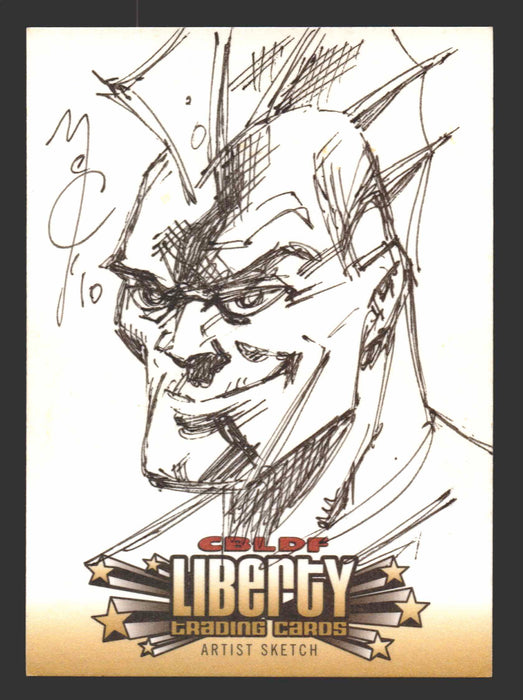 2011 Cryptozoic CBLDF Liberty Artist Sketch Card by Scott McCloud - TvMovieCards.com