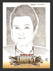 2011 Cryptozoic CBLDF Liberty Artist Sketch Card by Don Pedicini Jr - TvMovieCards.com