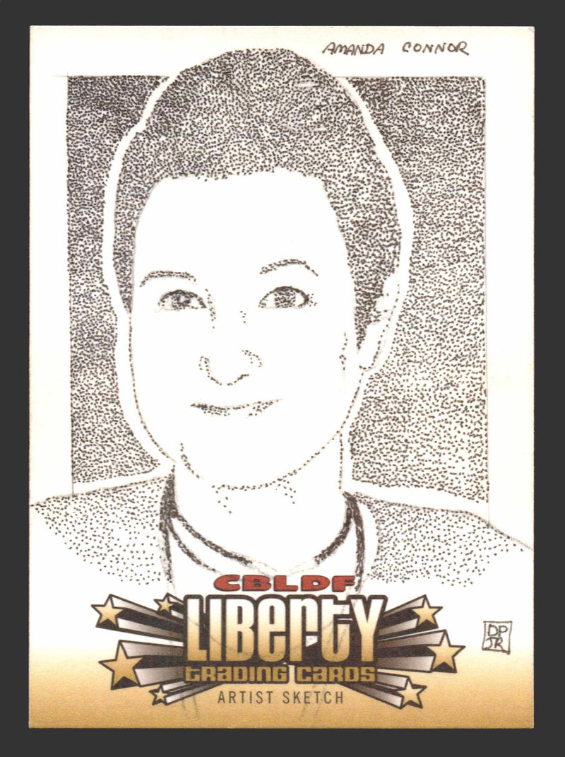 2011 Cryptozoic CBLDF Liberty Artist Sketch Card by Don Pedicini Jr - TvMovieCards.com