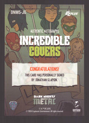 2024 CZX Dark Nights Metal Autograph Card Jonathan Glapion DNM5-JG - TvMovieCards.com