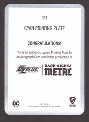 2024 CZX Dark Nights Metal Printing Plate Autograph Card John Romita Jr TC-JRJR - TvMovieCards.com