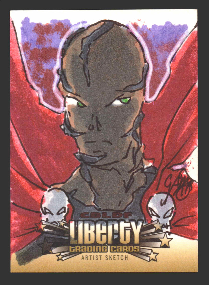 2011 CBLDF Comic Book Legal Defense Fund Liberty Artist Sketch Trading Card   - TvMovieCards.com