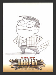 2011 Cryptozoic CBLDF Liberty Artist Sketch Card by Scott McCloud - TvMovieCards.com