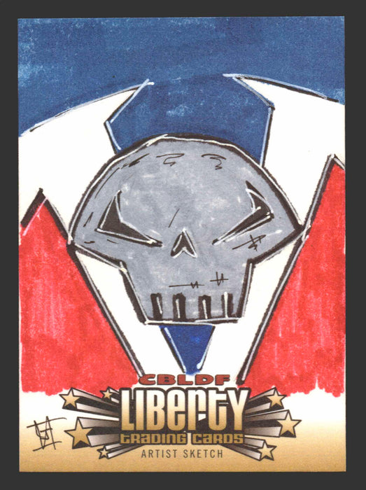 2011 CBLDF Comic Book Legal Defense Fund Liberty Artist Sketch Trading Card - TvMovieCards.com