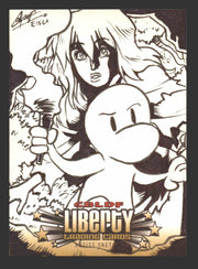 2011 Cryptozoic CBLDF Liberty Artist Sketch Card Bone by Remy "Eisu" Mokhtar   - TvMovieCards.com