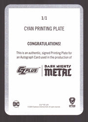 2024 CZX Dark Nights Metal Printing Plate Autograph Card Danny Miki TF-DM - TvMovieCards.com