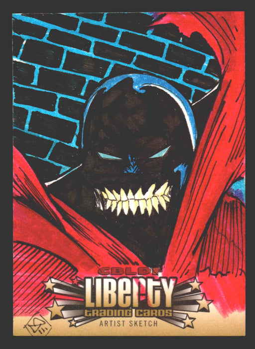 2011 CBLDF Comic Book Legal Defense Fund Liberty Artist Sketch Trading Card   - TvMovieCards.com