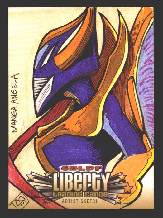 2011 CBLDF Comic Book Legal Defense Fund Liberty Artist Sketch Trading Card - TvMovieCards.com