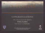 Outlander Season 5 Chris Larkin as Richard Brown CL Autograph Card - TvMovieCards.com