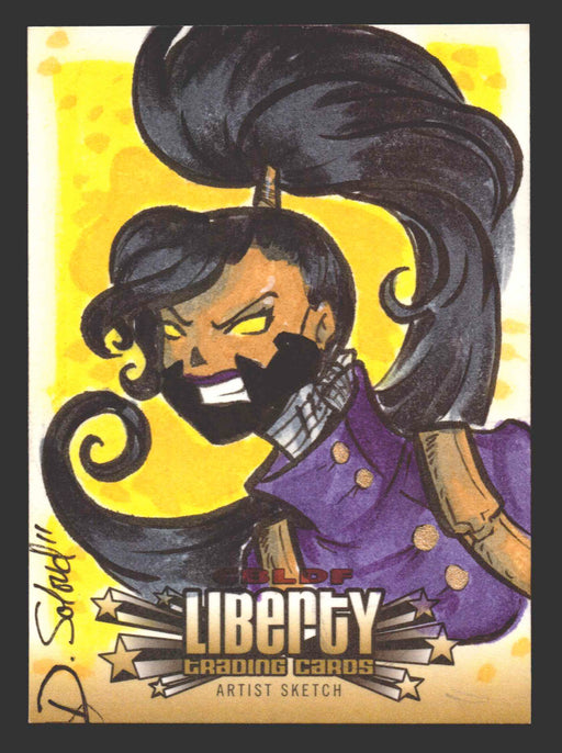 2011 Cryptozoic CBLDF Liberty Artist Sketch Trading Card by Danielle Soloud - TvMovieCards.com