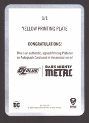 2024 CZX Dark Nights Metal Printing Plate Autograph Card Danny Miki BTDEV-DM - TvMovieCards.com