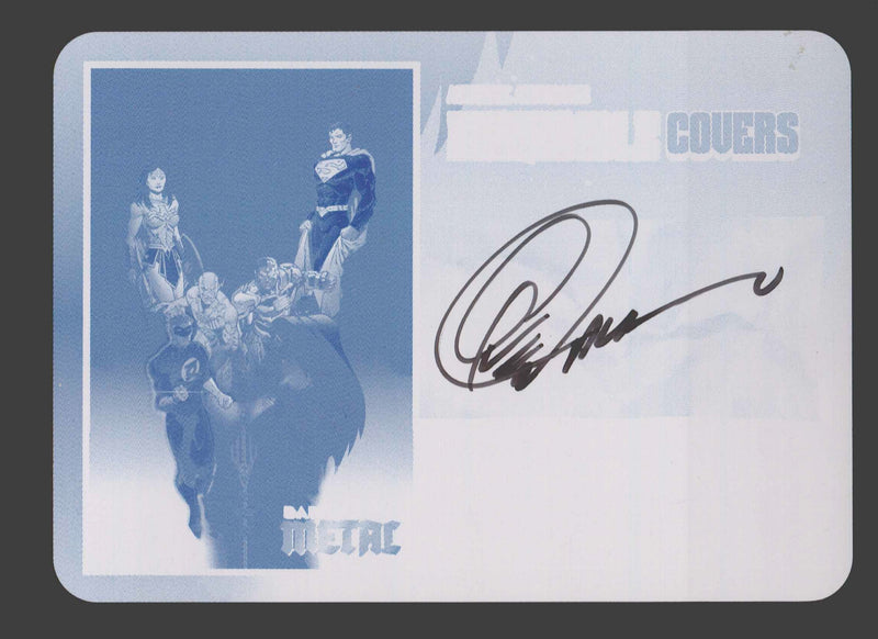 2024 CZX Dark Nights Metal Printing Plate Autograph Card Greg Capullo DNM1-GC - TvMovieCards.com